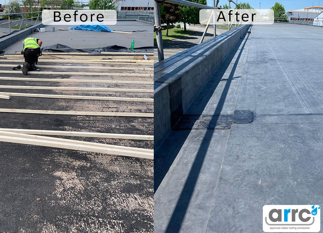 industrial-flat-roof-install