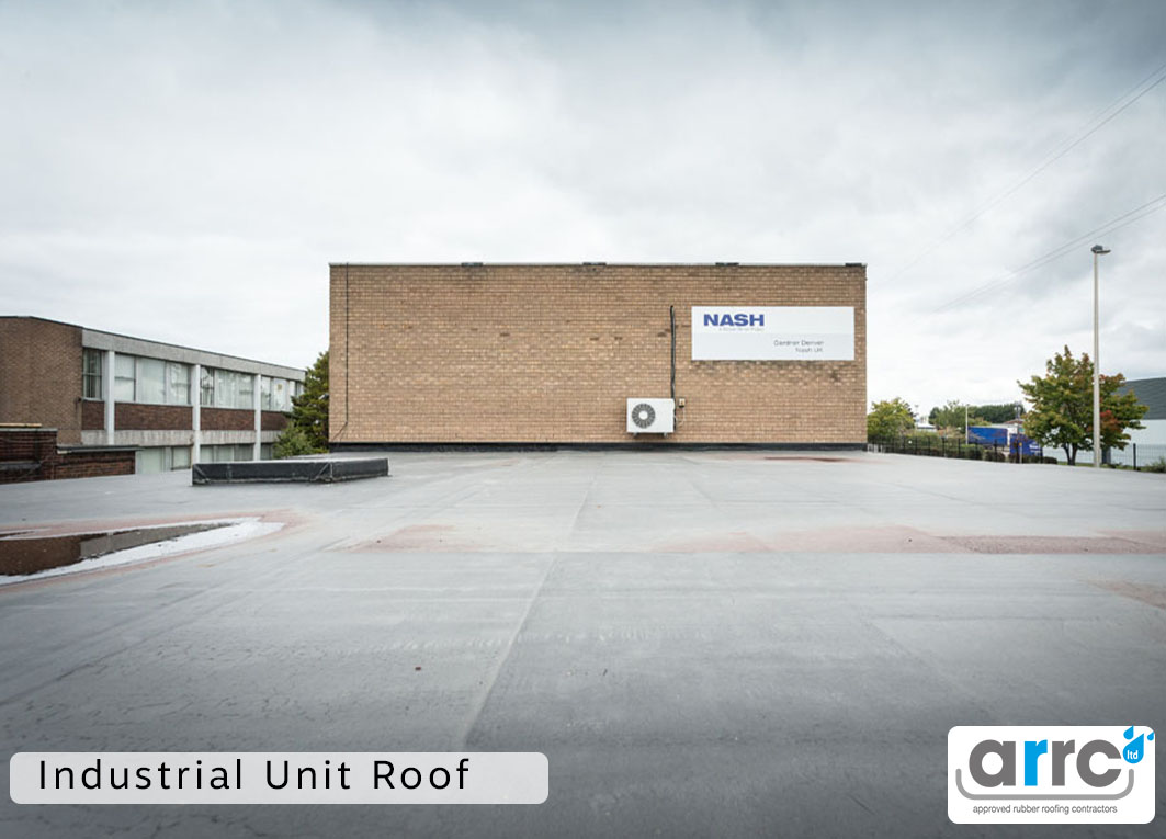 industrial-unit-flat-roof-install